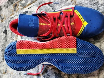 Adidas Men's Marvel x Pro Vision 'Heroes Among Us Captain Marvel Size 12 - Image 1 of 4