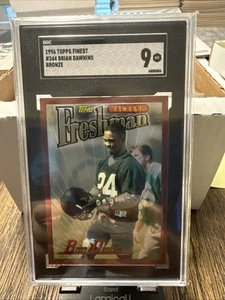 1996 Topps Finest Brian Dawkins #344 (RC) Bronze SGC 9 Eagles 🔥🔥🔥 - Bild 1 von 2