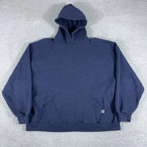 Sudadera con Capucha Russell Atlética en Blanco De Colección Para Hombres XL Azul Cuadrado YZY YEEZY Y2K Pullover - Imagen 1 de 10