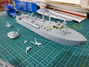 1/72 Japan WW II Torpedo Boat Kit 23 People/speedboat/plus Lifeboat 3D Printed - Picture 1 of 6