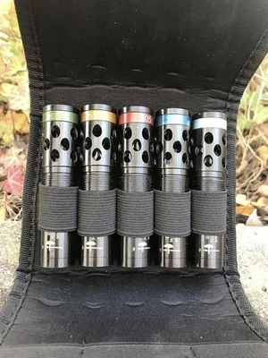 BILLMAN ARSENAL Beretta Benelli XXL extended MOBIL Ported black choke 5-set 12 Ga Billman™