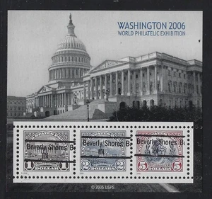 Dollar Denom Precancels - IN - Beverly Shores - 4075-843 - Washington 2006 SS - Picture 1 of 2