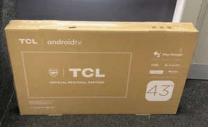 TCL 43S5400AK 43" Full HD Smart Android TV - Picture 1 of 5
