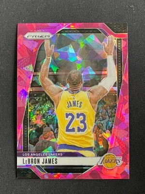 LeBron James 2024-25 Panini Prizm Pink Cracked Ice Prizm #130 -c - Image 1 of 2