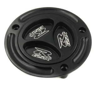 Black Keyless Tank Gas Cap Fit Suzuki GSXR600/750/1000/1300 SV650/1000 VStorm650 - Bild 1 von 5
