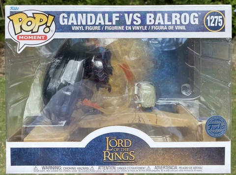 The Lord of the Rings - Gandalf vs Balrog #1275 Funko Pop Vinyl DELUXE NEW Cover