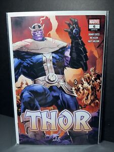 Thor #6 2ª impresión — Cubierta envolvente Thanos Black Winter — Donny Cates