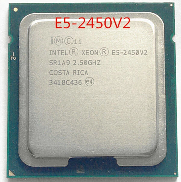 100% OK Intel Xeon E5-2450 V2 2.5GHz Processor Socket 1356 CPU 4000 MHz SR1A9 - Image 1 of 1