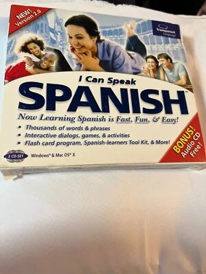 Unopened I Can Speak Spanish Version 2.0 +Bonus Audio CD - Image 1 of 2