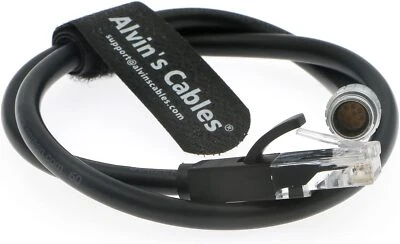 Alvin's Cables 10 Pin Male to RJ45 Ethernet Cable for ARRI Alexa Mini 54cm SYNC- - Image 1 of 4