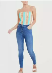 Matalan bandeau boob tube top size 10 BNWT Holiday - Picture 1 of 3