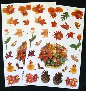Mrs Grossman Two 6x9" 'Autumn' Sticker Sheets (copyright 2002) *Ships Free* - Picture 1 of 1