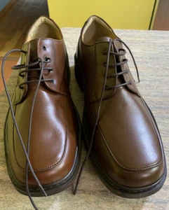 Clerks Men’s Brown Leather shoes size 9.5 new - Picture 1 of 8
