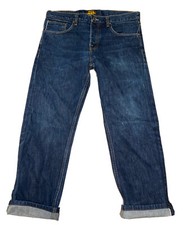 Brave Star Selvage The True Straight Denim Jeans Button Fly 26CT 38”