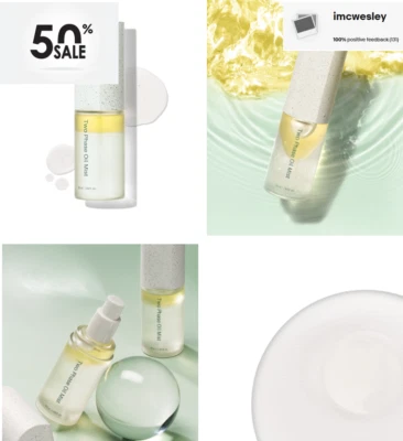 lot 2 Incellderm - Two Phase Oil Mist - 50 ml/1.69 fl oz - New - US Stock