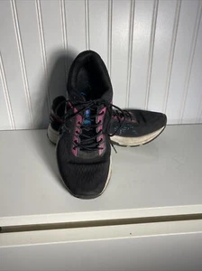 Asics Womens GT 1000 7 1012A030 Black Running Shoes Sneakers Size 9 - Picture 1 of 8