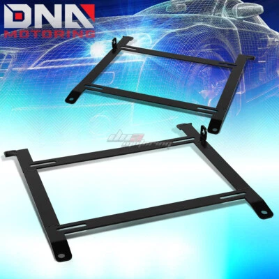 PAIR LEFT+RIGHT RACING BUCKET SEAT DOWN LOW MOUNT BRACKET FOR 12-16 FS HATCHBACK - Image 1 of 4