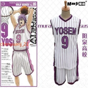 Camiseta deportiva de baloncesto de Kuroko's Murasakibara disfraz de Halloween uniforme deportivo - Imagen 1 de 4