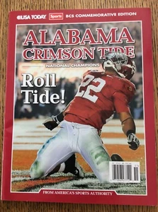 USA Today BCS Commemorative Alabama Crimson Tide 2010 National Champ magazine - Picture 1 of 4