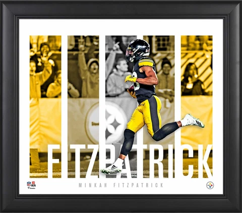 Minkah Fitzpatrick Pittsburgh Steelers Framed 15x17 Player Panel Collage Cover