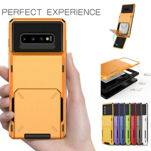 Protective Phone Case with Card Slot For Huawei P20 P30 Lite P40 Pro P Smart2019 - Picture 1 of 14