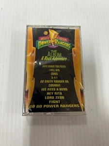 Mighty Morphin' Power Rangers The Album: A Rock Adventure Cassette: 1994 SEALED - Picture 1 of 6