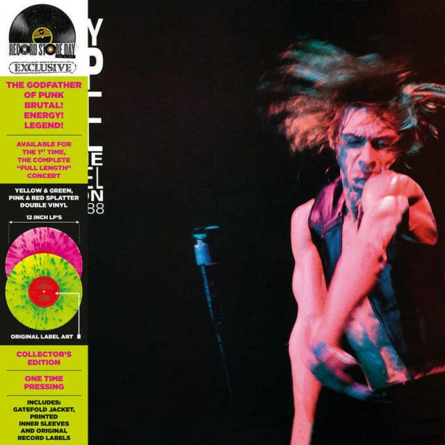 Live At The Channel Boston by Iggy Pop (Vinyl, June 2021, Revenge Records)