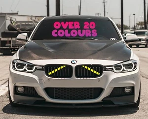 V Bar Brace Die Cut Adhesive Vinyl Stickers Covers Accessory for BMW M Power - Picture 1 of 43
