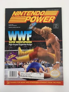 Wrestle Mania Nintendo Power Magazin Band 35 Hulk Hogan 1992 Poster Intakt - Bild 1 von 18