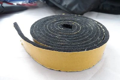 FELT TAPE X 1 FURNITURE FLOOR SKID PROTECTOR 4 MM x 50 MM WIDE x 1.8 METER STRIP - Image 1 of 3
