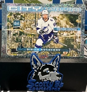 2024-25 Upper Deck Series 1 - City Satellites #CS-9 Nikita Kucherov - Lightning - Picture 1 of 3