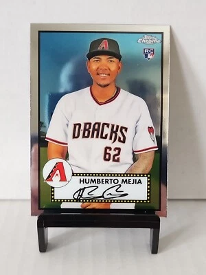 2021  Topps Chrome Platinum Anniversary Humberto Mejia #136 Arizona - Image 1 of 2