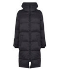 Firetrap Baffle Jacket Coat Ladies Black UK Size 14 #REF4