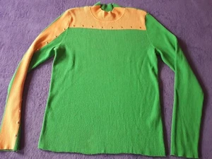 Coller Da.Marken Designer Strick Pullover Nieten Destroyed GR:42 NP:59,99⚠️s.Maß - Bild 1 von 12
