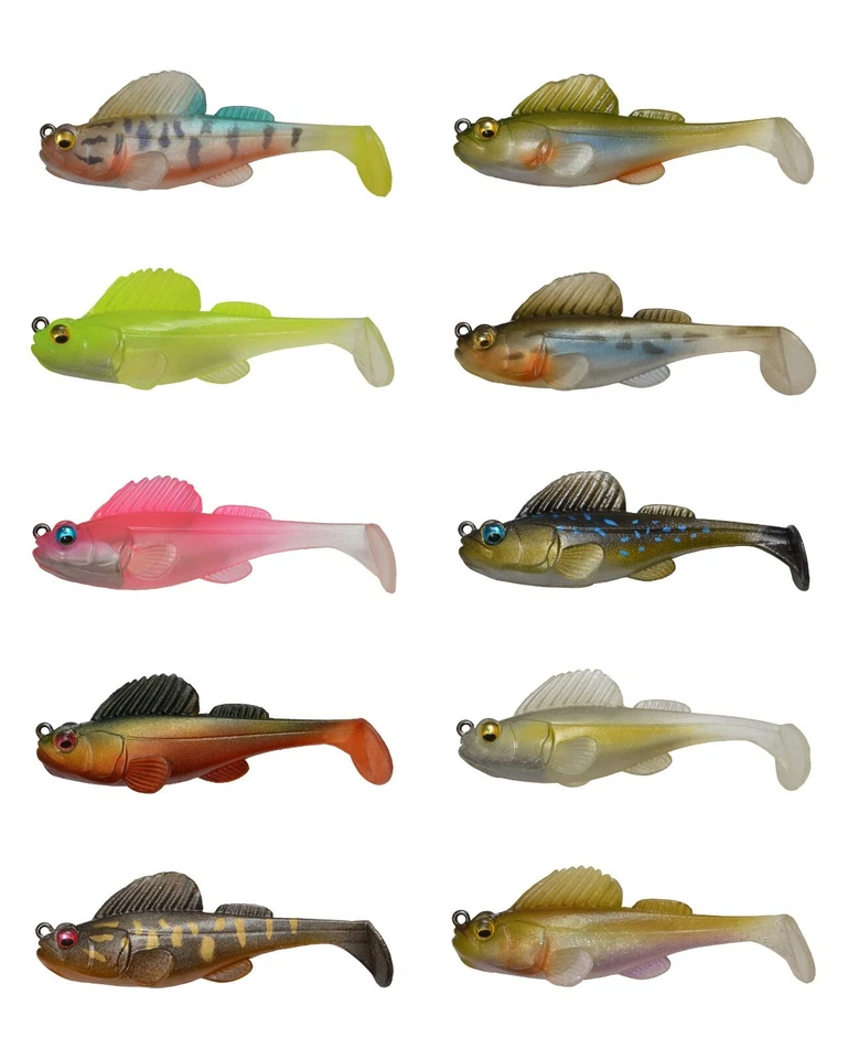 Megabass Dark Sleeper Soft Body Swimbait Deep Running Paddle Tail Swimbait - Image 1 of 1