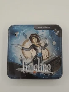 Timeline Music & Cinema Card Game Complete Asmodee 2013 Family Fun - Picture 1 of 5