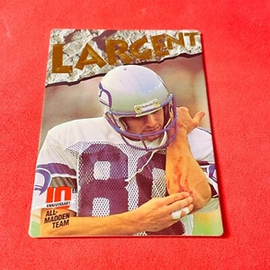 Steve Largent .. Seattle Seahawks .. 1993 Action Packed All-Madden Card 18 - Picture 1 of 2