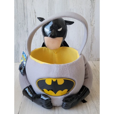Batman Easter trick or treat basket plush DC superhero kid youth Cover