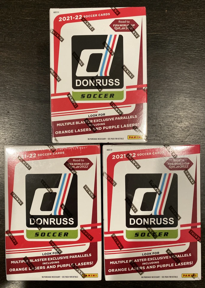 Panini 2021-22 Donruss Soccer Blaster Box - 11 Packs