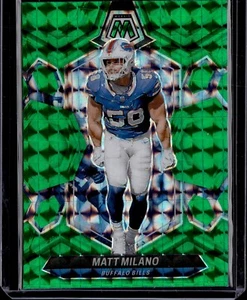 2024 Panini Mosaic MATT MILANO Green #27 Buffalo Bills - Picture 1 of 2