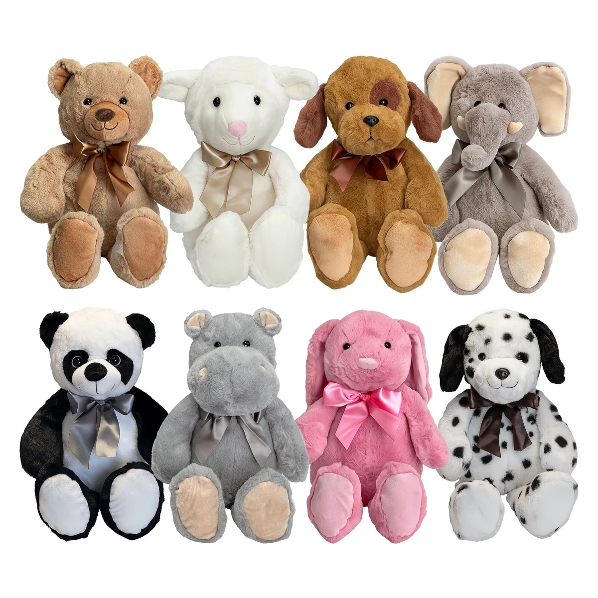 Mousehouse Nilpferd Kuscheltier – Weiches Plüschtier Für Babys, 23 Cm, Blau, Waschbar