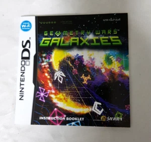 GEOMETRY WARS GALAXIES - DS - MANUALE ISTRUZIONI ANCHE CON ITALIANO - NO GIOCO - Foto 1 di 1