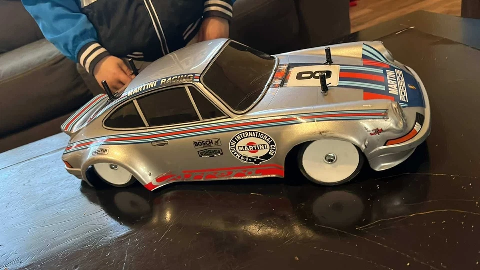 Custom Tamiya TT02 alfombra sin escobillas pista / deriva coche RC  Foto 1 de 4