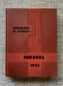 RARE VINTAGE 1953 University of Georgia "Pandora" Yearbook: Athens, Georgia - Picture 1 of 12