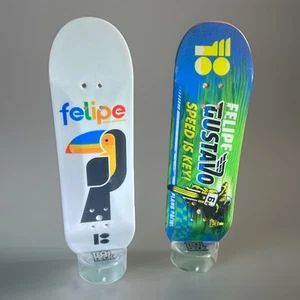 RAR Tech Deck PLAN B Skateboards Felipe Gustavo Fingerboards mit Ständer - Bild 1 von 12