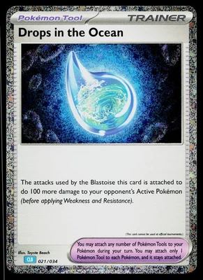 Drops in the Ocean 021/034 Trading Card Game Classic Classic Collection - Image 1 of 2