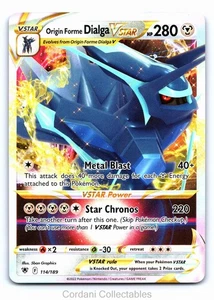 Origin Forme Dialga VSTAR 114/189 - Astral Radiance - Pokemon Card - Near Mint - Picture 1 of 2