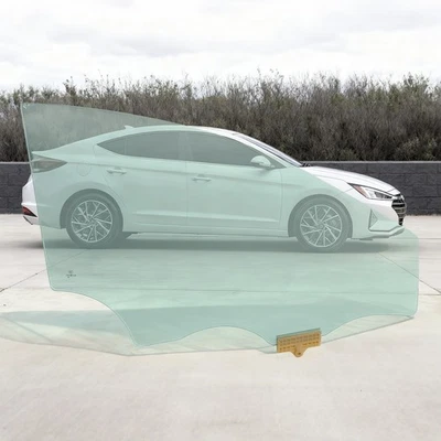 Fit Hyundai Elantra 4-Door 2016-20 Front Passenger Right Side Door Window Glass - Image 1 of 4