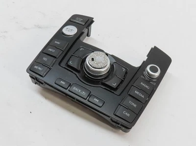 2012-2015 AUDI Q7 (4L) FRONT CENTER CONSOLE MMI MEDIA NAVIGATION CONTROL SWITCH - Image 1 of 4