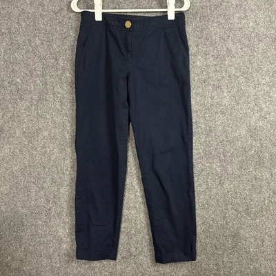 Tory Burch Pants Womens Size 6 Blue Ankle Capsule Old Money Preppy Classic - Image 1 of 4